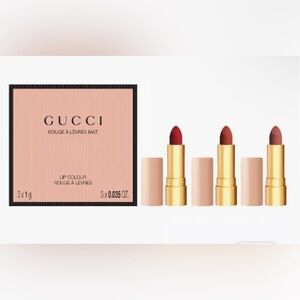 Gucci Matte Lipstick Trio Travel Size